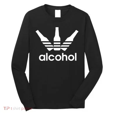 Alcohol Logo Long Sleeve Shirt