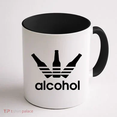 Alcohol Logo Coffee Mug back