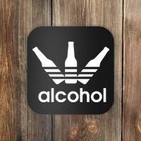 Alcohol Logo Coaster thumb 0