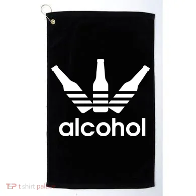 Alcohol Logo Golf Towel