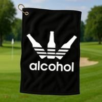 Alcohol Logo Golf Towel thumb 1