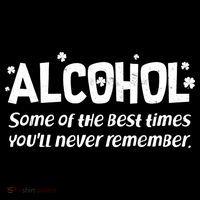 Alcohol Some of the Best Times You'll Never Remember Women's Tank Top thumb 5