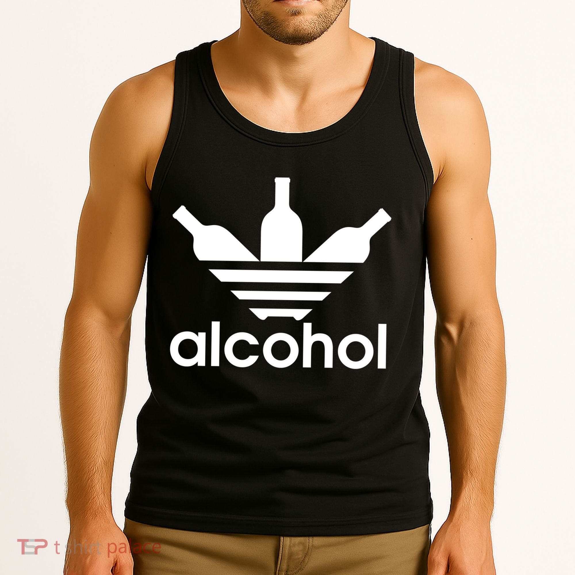 Alcohol Sports Logo Tank Top