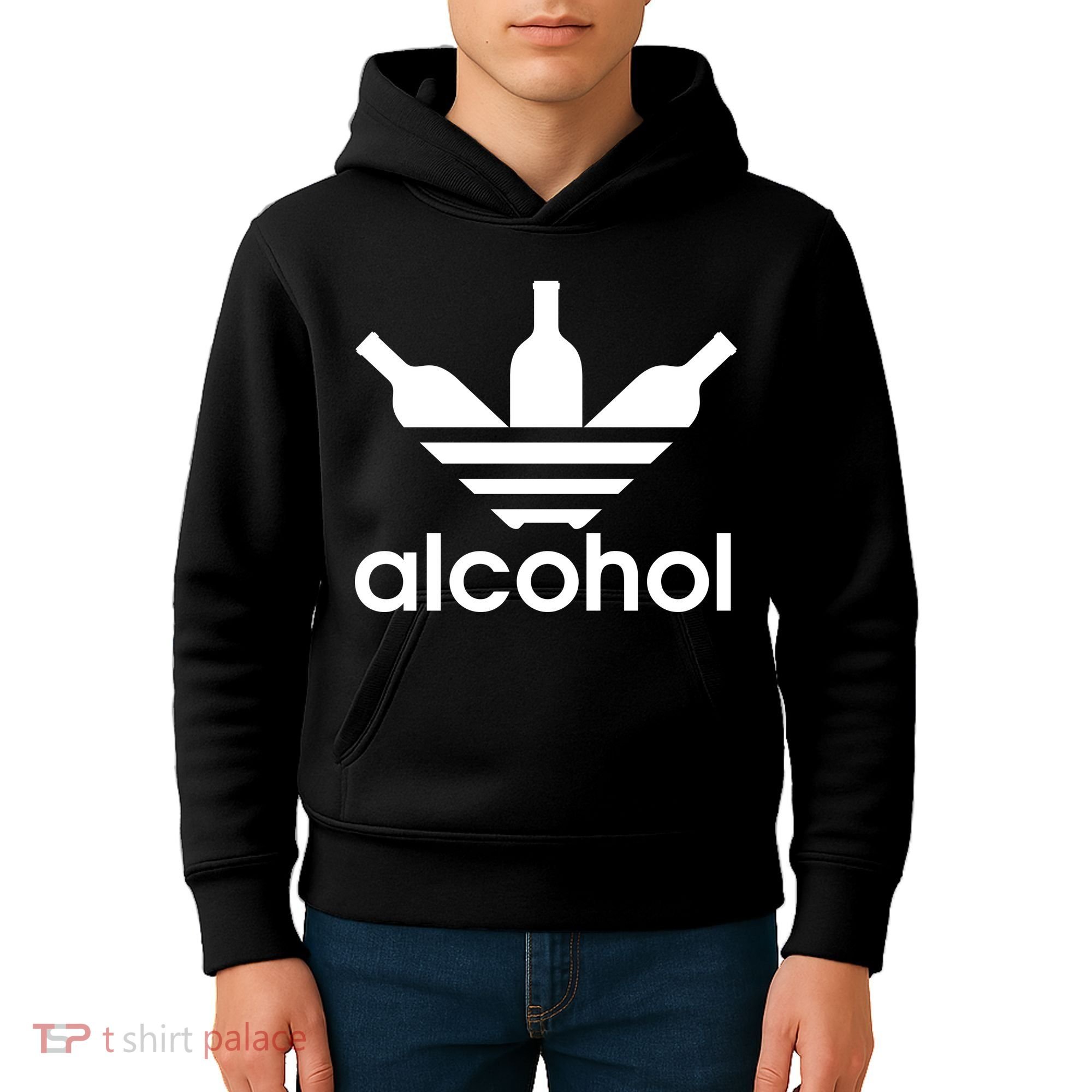 Alcohol Sports Logo Kids Hoodie