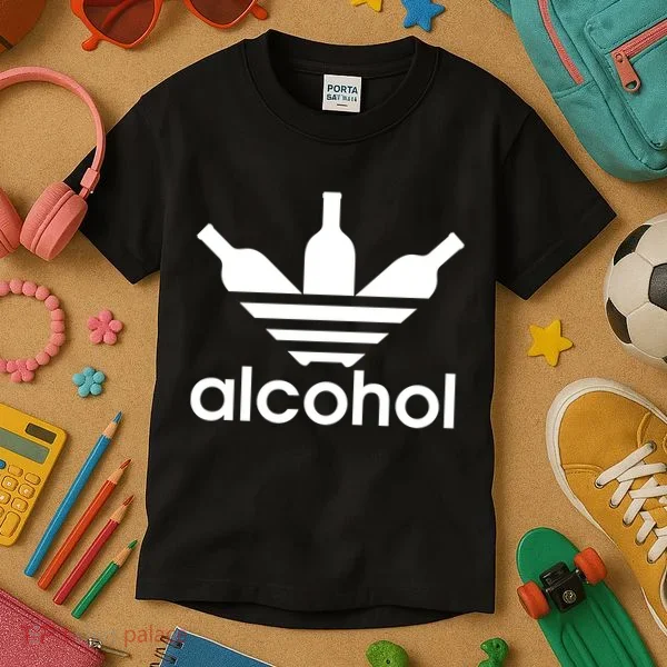 Alcohol Sports Logo Kids T-Shirt