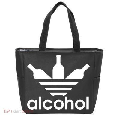 Alcohol Sports Logo Tote Bag