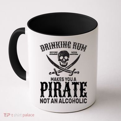 Alcoholic Pirate Coffee Mug