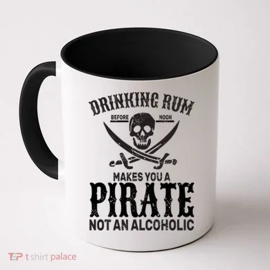 Alcoholic Pirate Coffee Mug