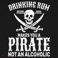 Alcoholic Pirate Pajama Set thumb 2