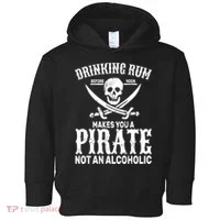 Alcoholic Pirate Toddler Hoodie thumb 0