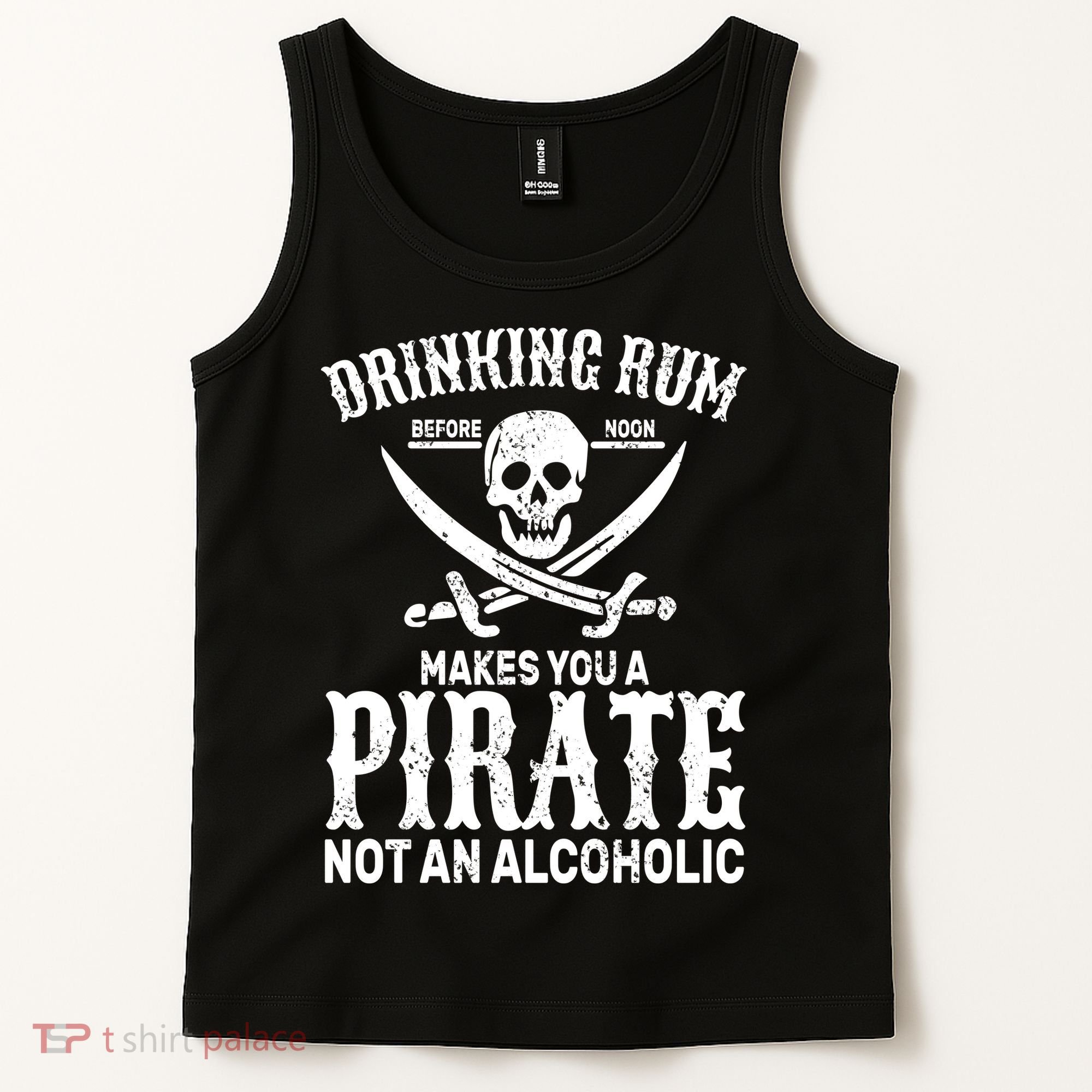 Alcoholic Pirate Tank Top