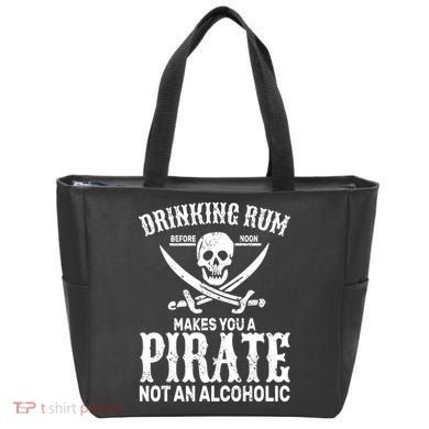 Alcoholic Pirate Tote Bag