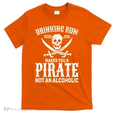 Alcoholic Pirate T-Shirt
