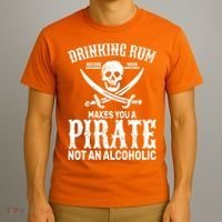 Alcoholic Pirate T-Shirt thumb 3