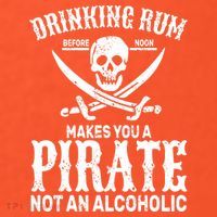 Alcoholic Pirate Coaster thumb 2