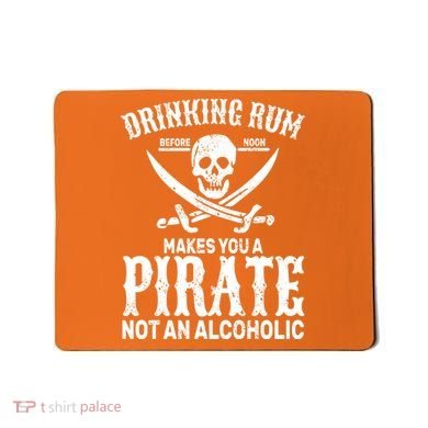 Alcoholic Pirate Mousepad