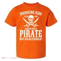 Alcoholic Pirate Toddler T-Shirt thumb 0