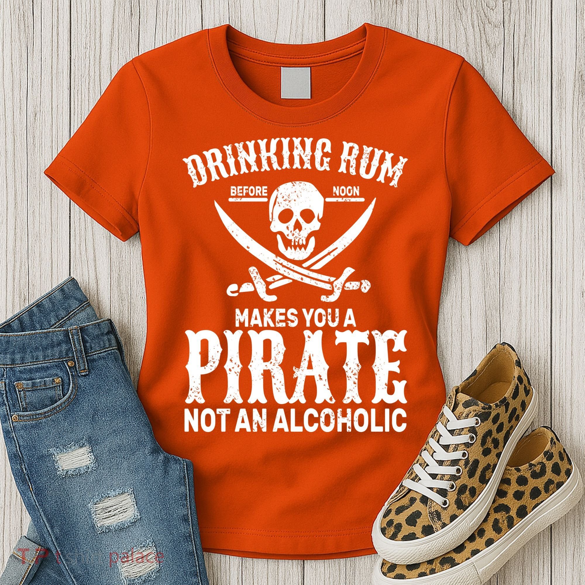 Alcoholic Pirate Women's T-Shirt