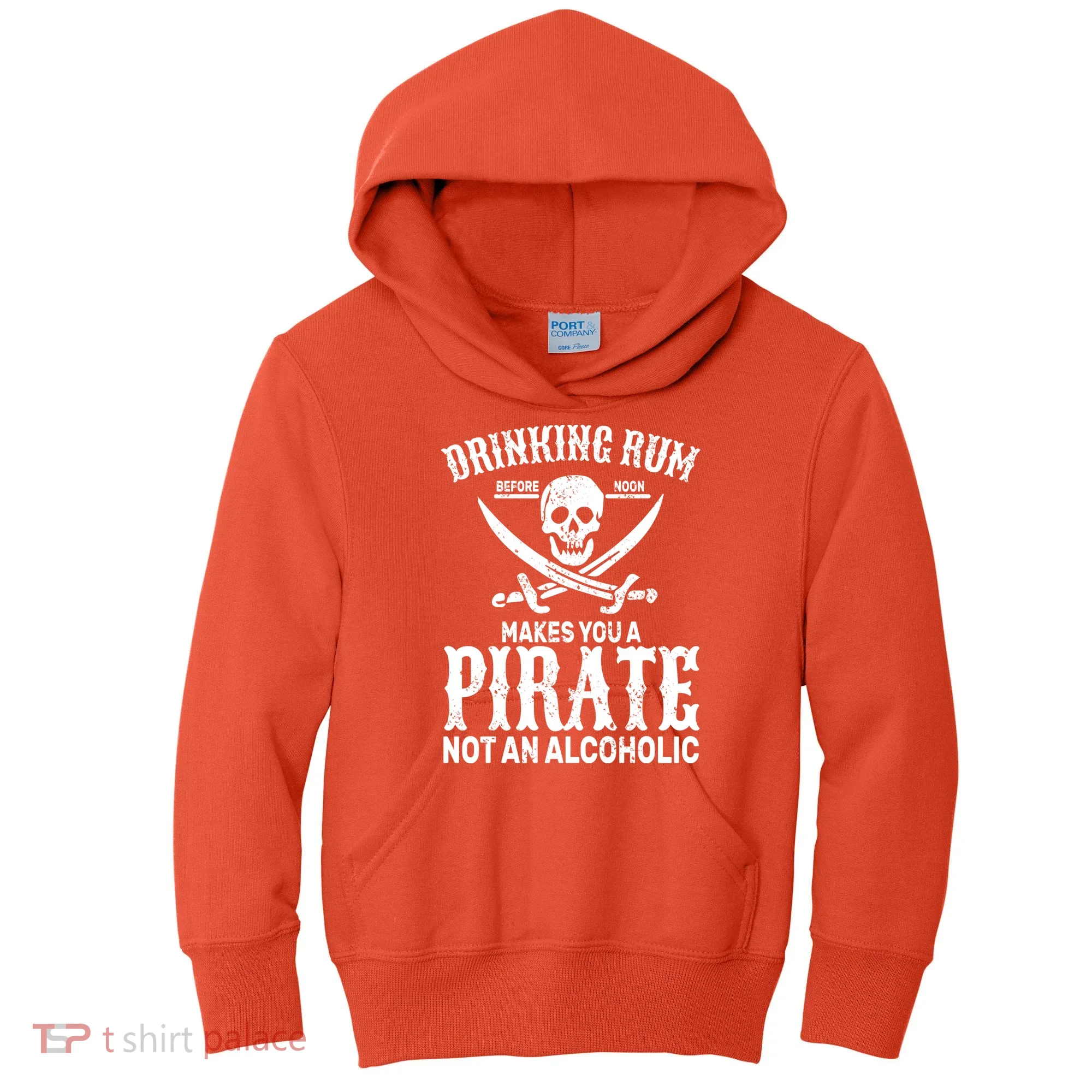 Alcoholic Pirate Kids Hoodie