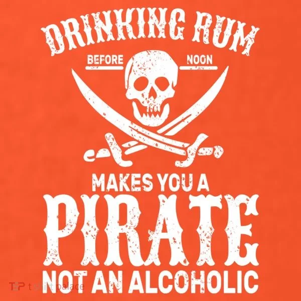 Alcoholic Pirate Kids Hoodie