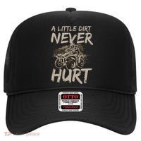 A Little Dirt Never Hurt Atv 4 Wheeler Hat thumb 0