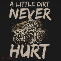 A Little Dirt Never Hurt Atv 4 Wheeler Tote Bag thumb 4