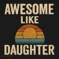 Awesome Like Daughter Bucket Hat thumb 4