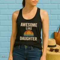 Awesome Like Daughter Women's Tank Top thumb 2