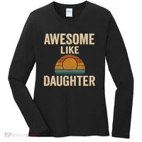 Awesome Like Daughter Women's Long Sleeve Shirt thumb 0