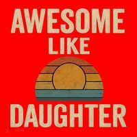 Awesome Like Daughter Santa Hat thumb 1