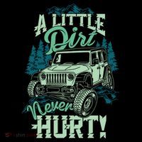 A LITTLE DIRT NEVER HURT Kids Long Sleeve Shirt thumb 2