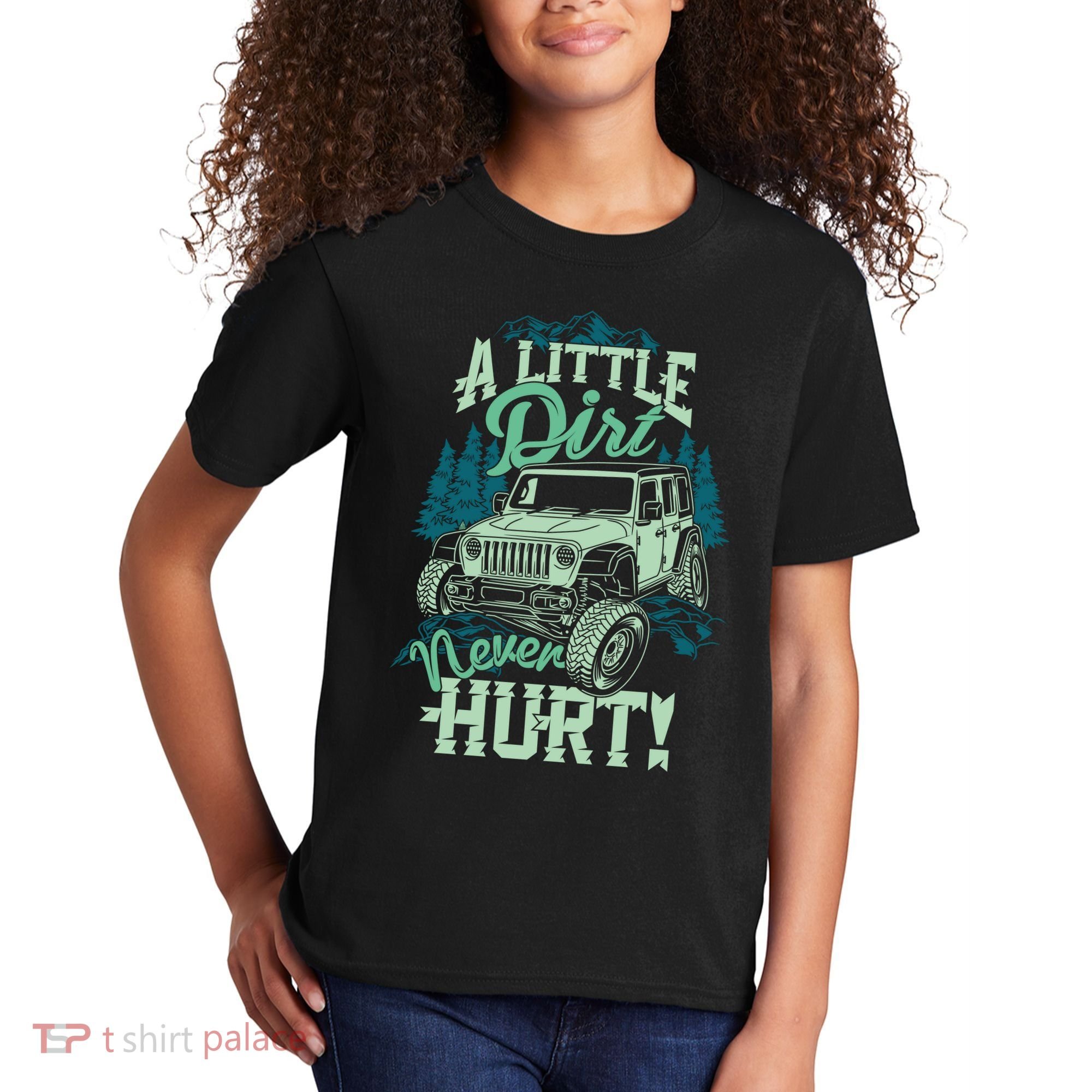 A LITTLE DIRT NEVER HURT Kids T-Shirt