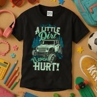 A LITTLE DIRT NEVER HURT Kids T-Shirt thumb 3