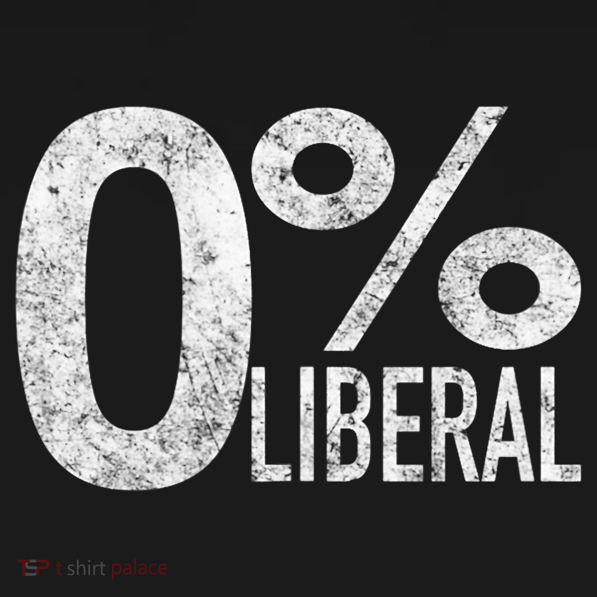 Anti Liberal Democrat Zero Percent Liberal Pro Trump Sweatshirt