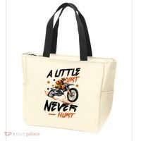 A Little Dirt Never Hurt Motorcross Dirt Bike Tote Bag thumb 3