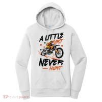 A Little Dirt Never Hurt Motorcross Dirt Bike Women's Hoodie thumb 0