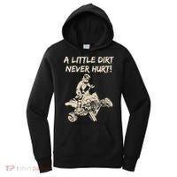A Little Dirt Never Hurt Quad ATV Women's Hoodie thumb 0