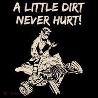 A Little Dirt Never Hurt Quad ATV Women's Long Sleeve Shirt thumb 2