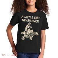 A Little Dirt Never Hurt Quad ATV Kids T-Shirt thumb 2