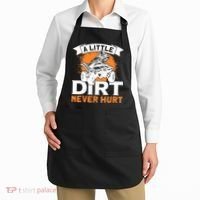 A Little Dirt Never Hurt - Funny ATV Quad 4 Wheeler MX Apron thumb 2