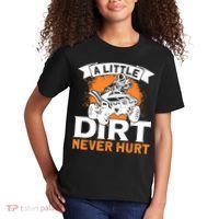 A Little Dirt Never Hurt - Funny ATV Quad 4 Wheeler MX Kids T-Shirt thumb 2