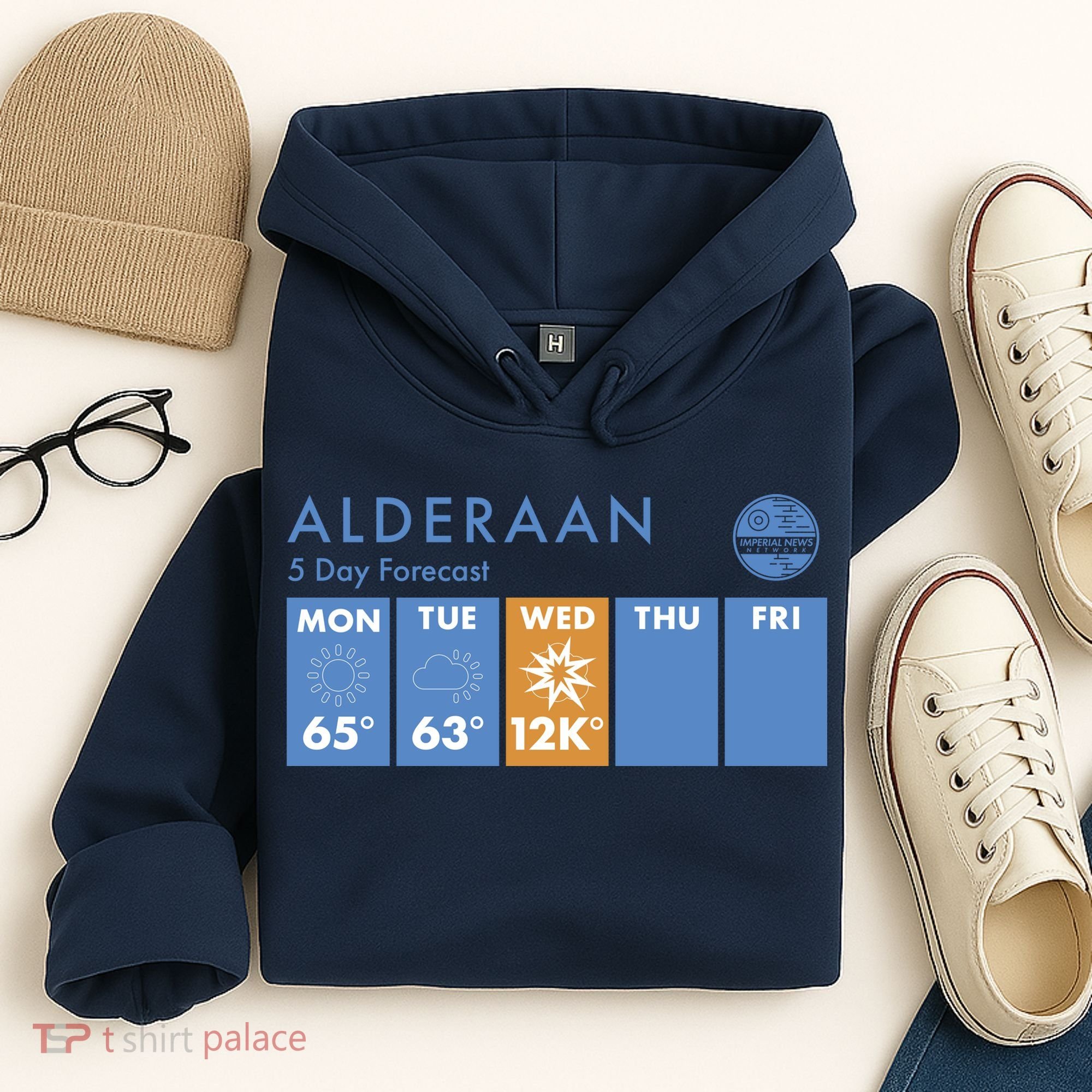 Alderaan 5 Day Forecast  Hoodie
