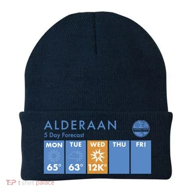 Alderaan 5 Day Forecast Beanie