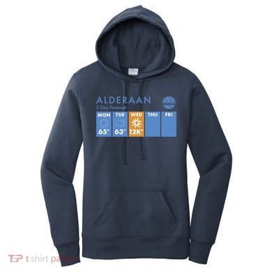 Alderaan 5 Day Forecast  Women's Hoodie