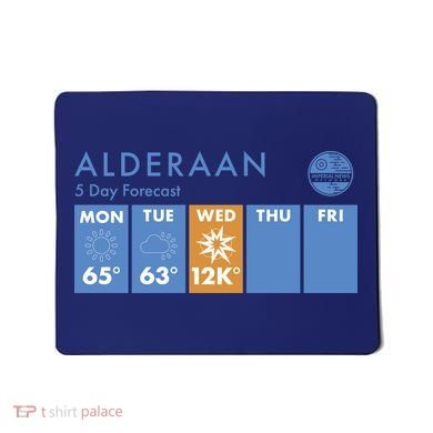 Alderaan 5 Day Forecast  Mousepad