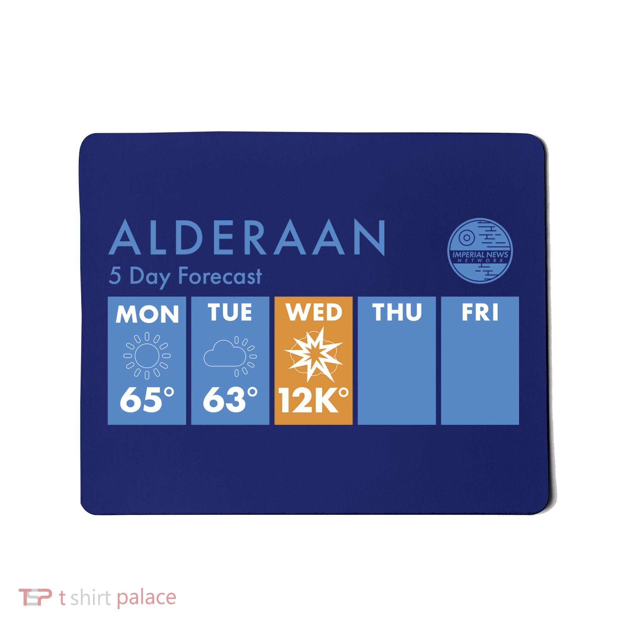 Alderaan 5 Day Forecast  Mousepad