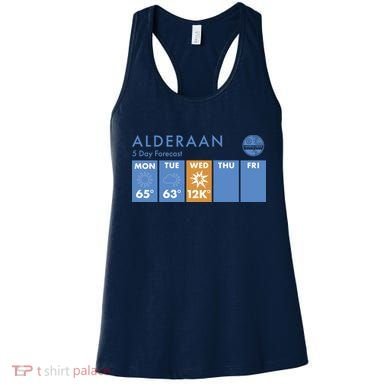 Alderaan 5 Day Forecast  Women's Tank Top