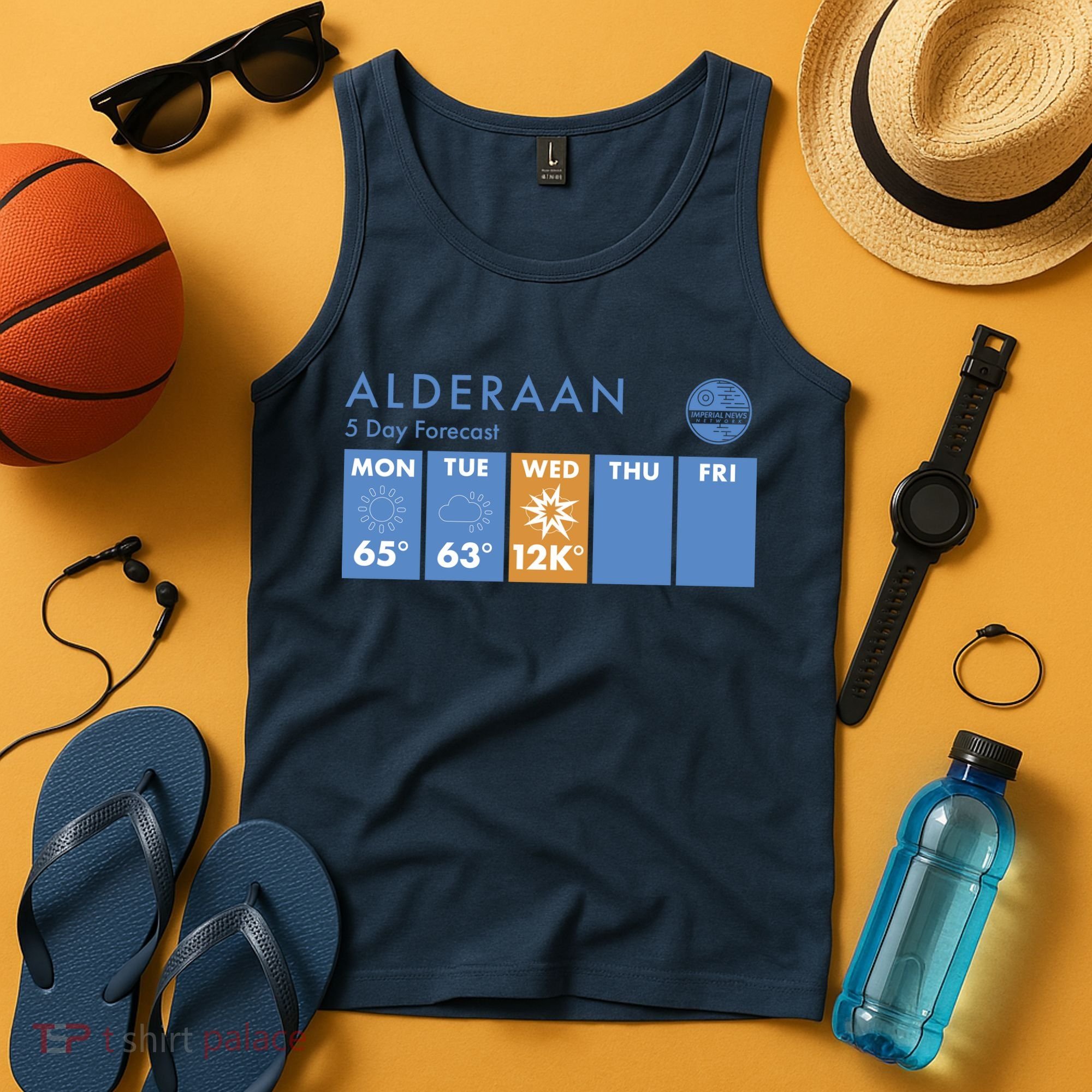 Alderaan 5 Day Forecast  Tank Top