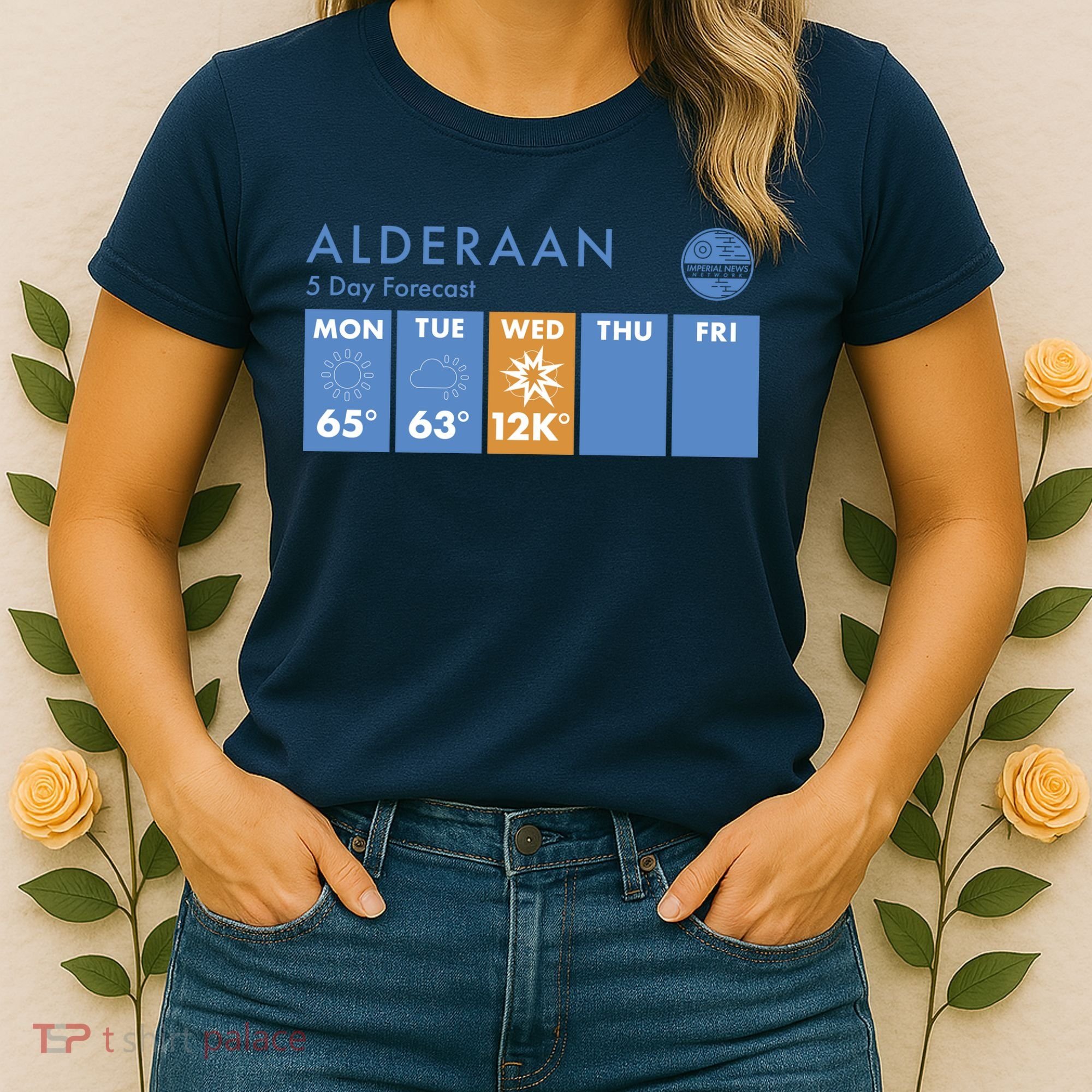 Alderaan 5 Day Forecast  Women's T-Shirt