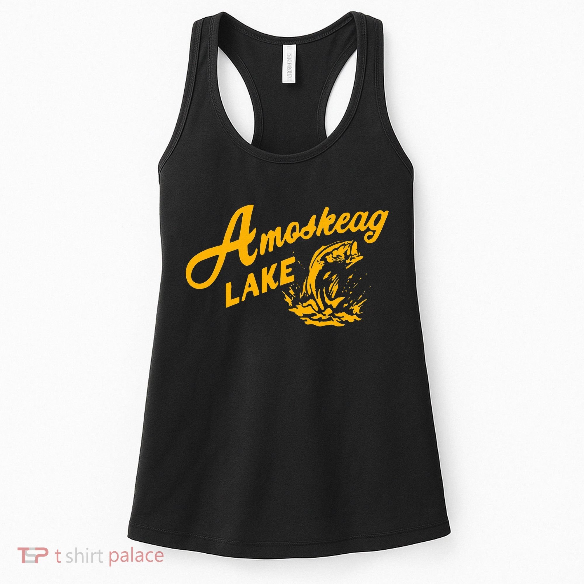 Amoskeag Lake Essential  Fishing Women's Tank Top